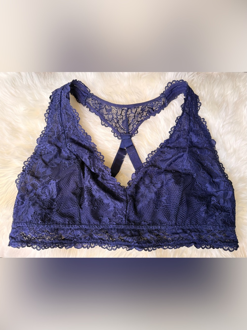 Lace Racerback Bralette - Picture 1 of 6